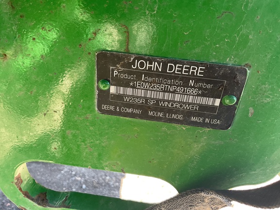 2023 John Deere W235R Windrower