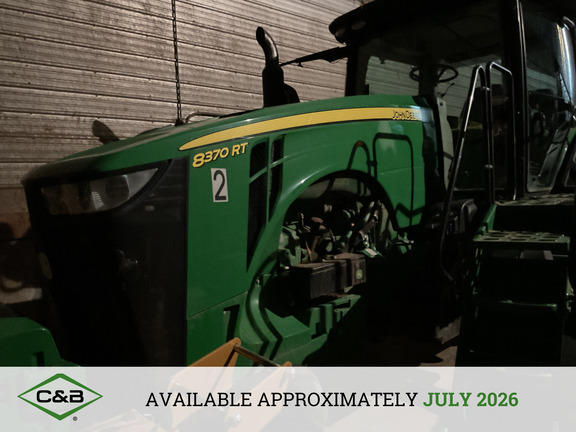2018 John Deere 8370RT Tractor Rubber Track