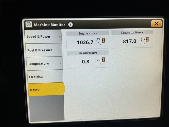 2019 John Deere S780 Combine