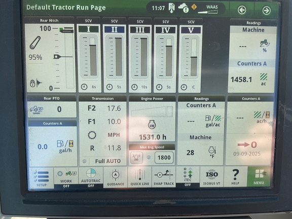 2023 John Deere 8RT 370 Tractor Rubber Track