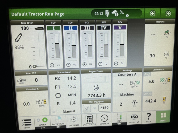 2020 John Deere 8370RT Tractor Rubber Track