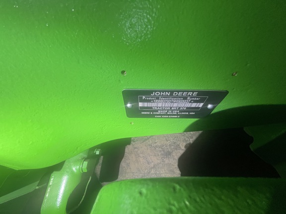 2021 John Deere 8RT 370 Tractor Rubber Track