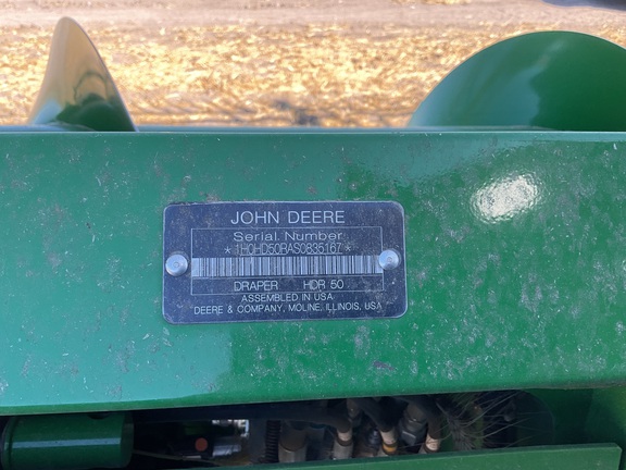 2025 John Deere HDR 50 Header Combine