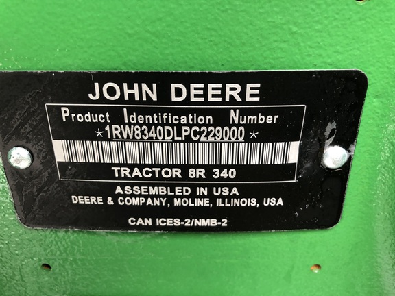 2023 John Deere 8R 340 Tractor