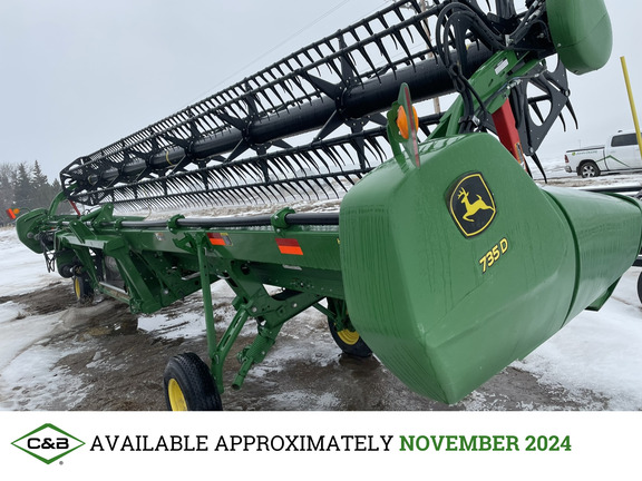 2020 John Deere 735D Header Combine