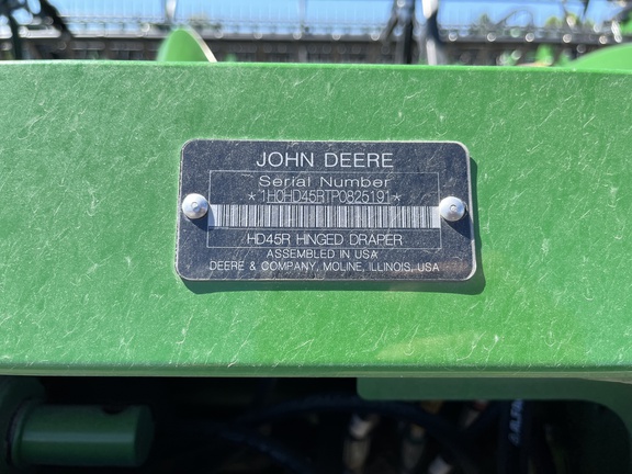 2023 John Deere HD45R Header Combine