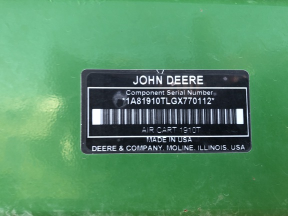 2017 John Deere 1890 Air Seeder