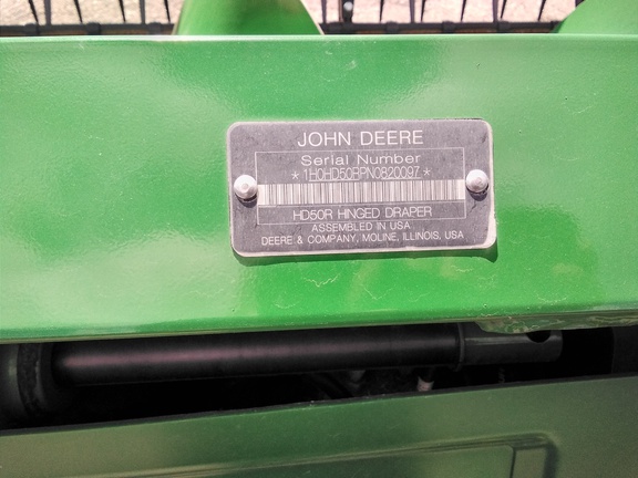 2022 John Deere HD50R Header Combine