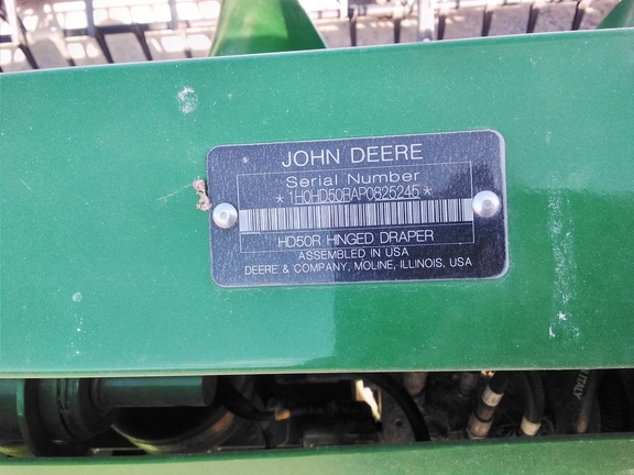 2023 John Deere HD50R Header Combine