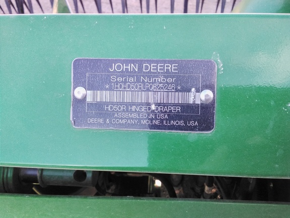 2023 John Deere HD50R Header Combine