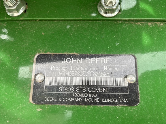 2024 John Deere S780 Combine