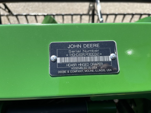 2024 John Deere HD45R Header Combine