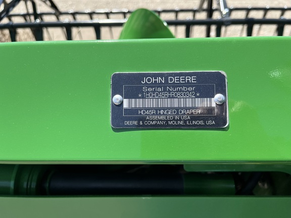 2024 John Deere HD45R Header Combine