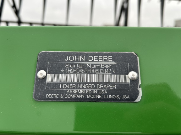 2024 John Deere HD45R Header Combine
