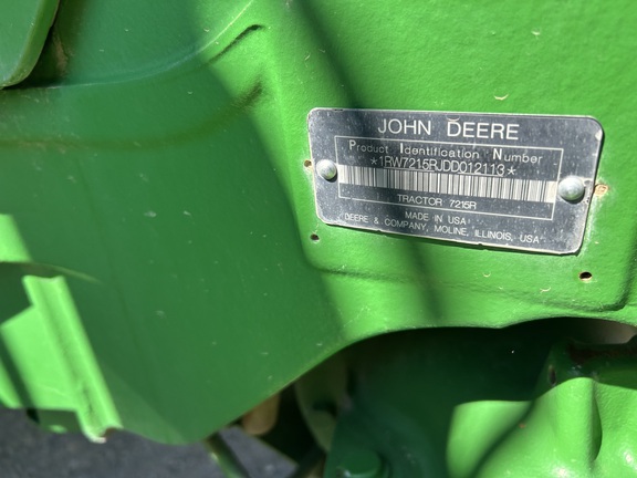 2013 John Deere 7215R Tractor