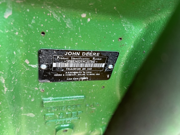 2022 John Deere 8R 340 Tractor