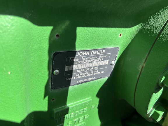 2022 John Deere 8R 280 Tractor