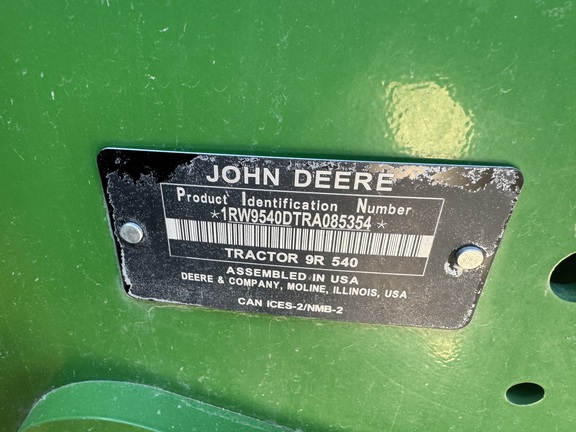 2024 John Deere 9R 540 Tractor 4WD