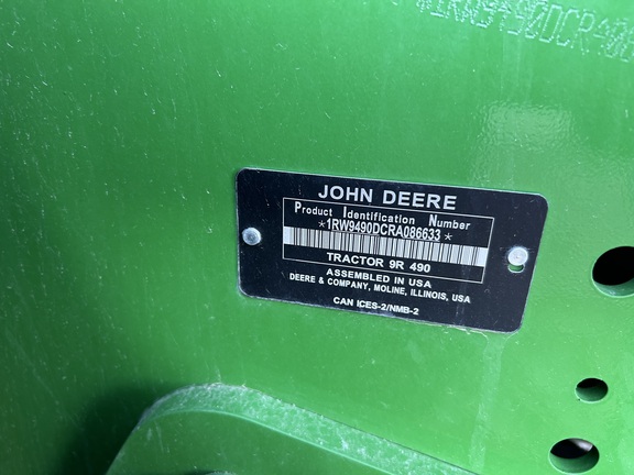 2024 John Deere 9R 490 Tractor 4WD