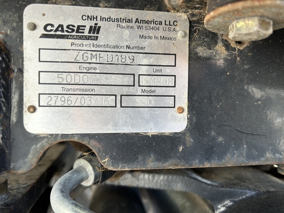 2017 Case IH Farmall 55C CVT Tractor Compact