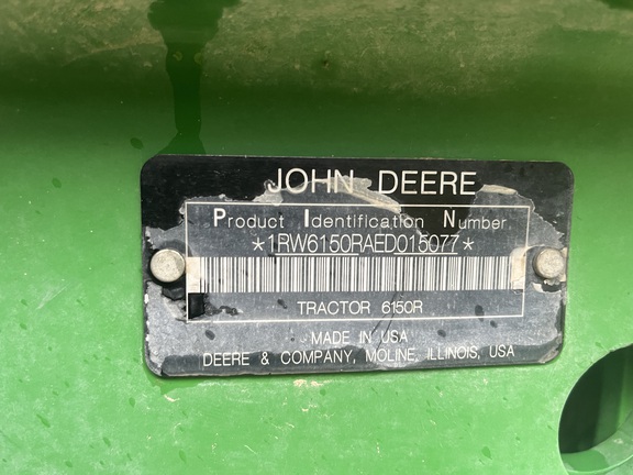 2014 John Deere 6150R Tractor