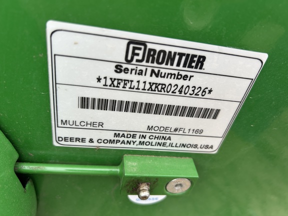 2025 Frontier FL1169 Mower/Flail