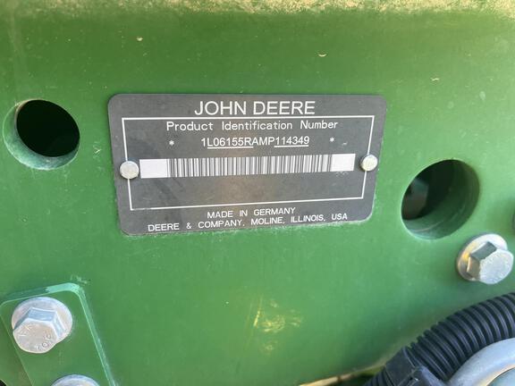 2021 John Deere 6155R Tractor