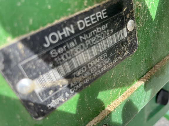 2023 John Deere 735D Header Combine