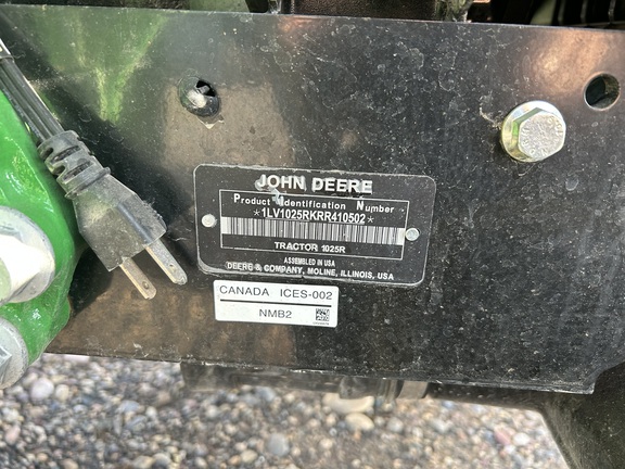 2024 John Deere 1025R Tractor Compact