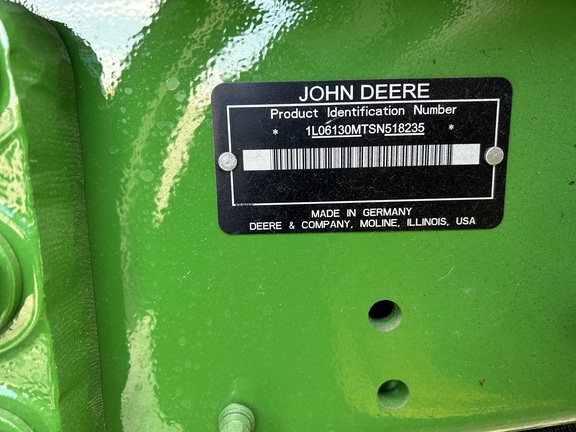 2025 John Deere 6M 130 Tractor