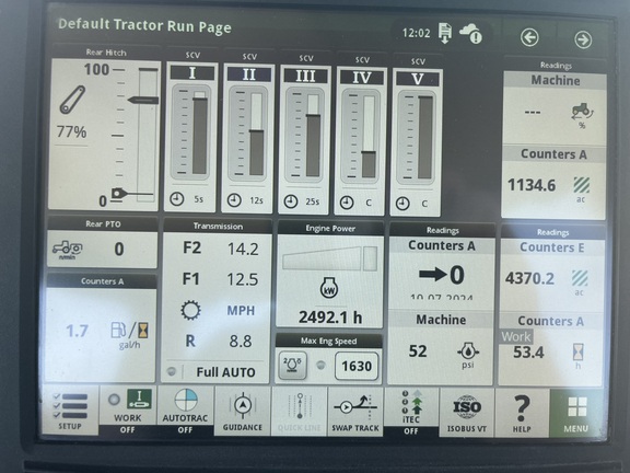 2020 John Deere 8345RT Tractor Rubber Track