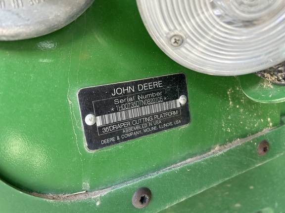2022 John Deere 735D Header Combine