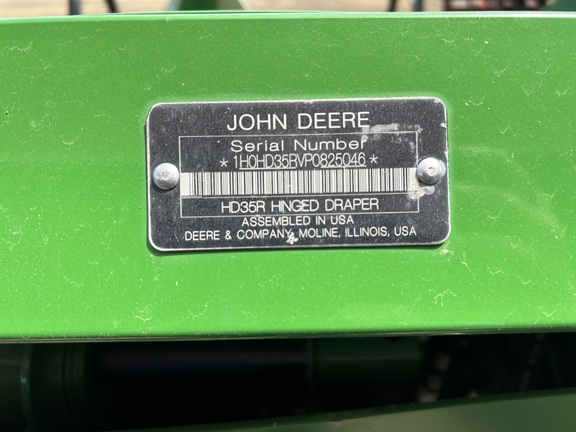 2023 John Deere HD35R Header Combine