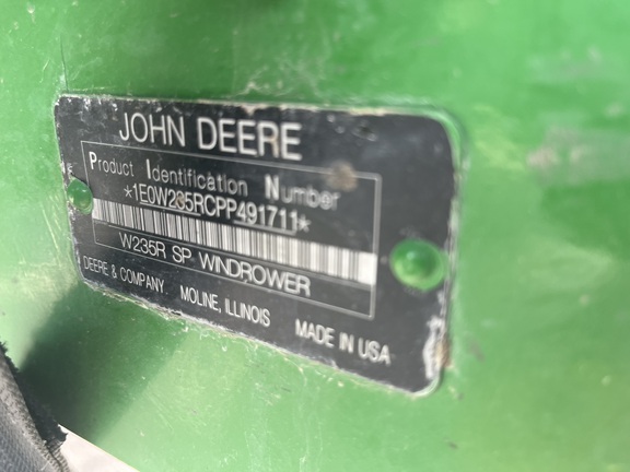 2023 John Deere W235R Windrower