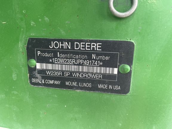 2023 John Deere W235R Windrower