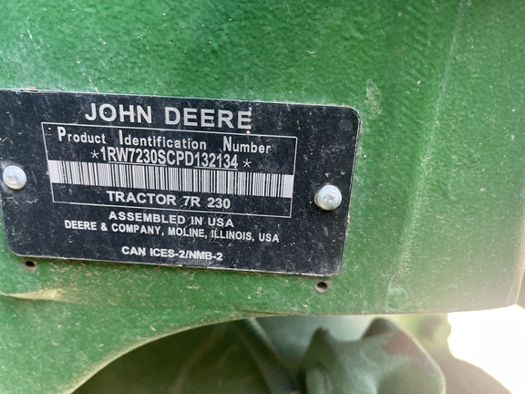2023 John Deere 7R 230 Tractor