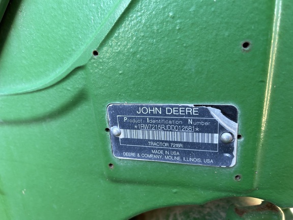 2013 John Deere 7215R Tractor