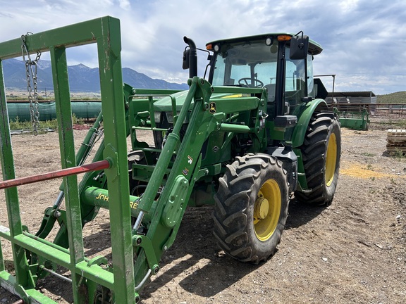 2018 John Deere 6105E Tractor