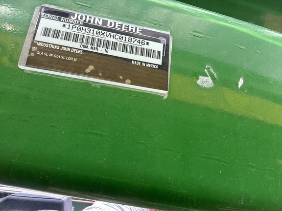 2018 John Deere 6105E Tractor