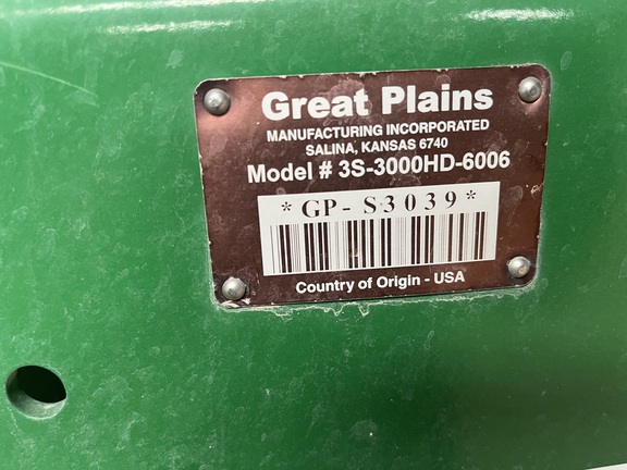 2014 Great Plains 3S-3000-HD Drill