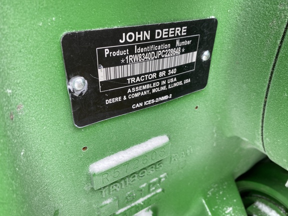 2023 John Deere 8R 340 Tractor