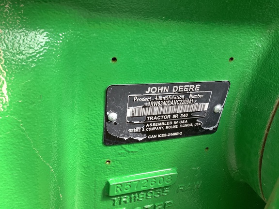 2023 John Deere 8R 340 Tractor