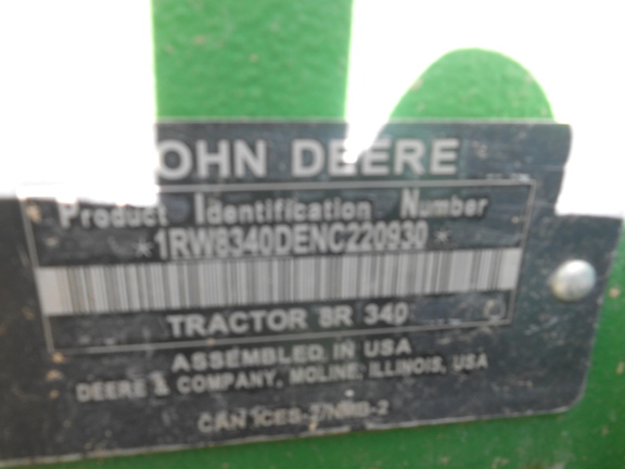 2023 John Deere 8R 340 Tractor