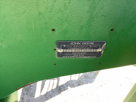 2015 John Deere 8345RT Tractor Rubber Track