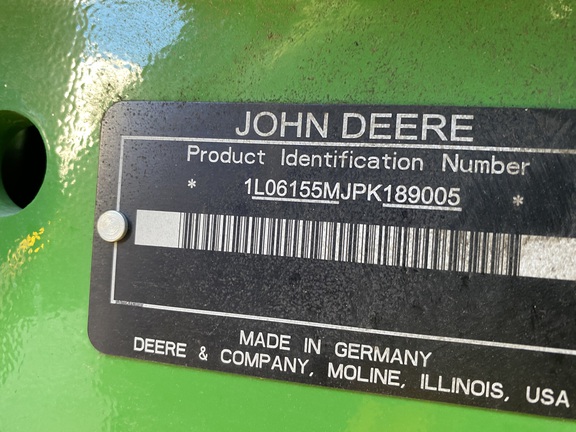 2023 John Deere 6155M Tractor