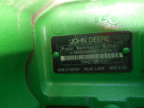 2010 John Deere 8345RT Tractor Rubber Track