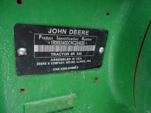 2022 John Deere 8R 340 Tractor