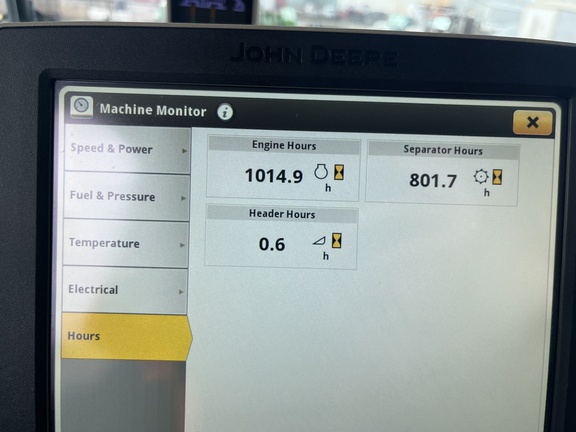 2021 John Deere S780 Combine