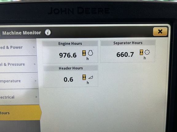 2020 John Deere S780 Combine