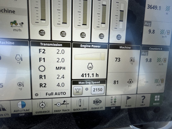 2024 John Deere 9RX 590 Tractor Rubber Track